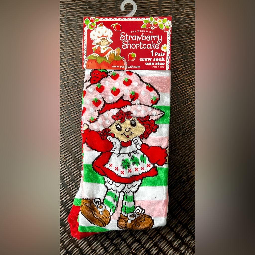 Brand New Strawberry Shortcake Socks